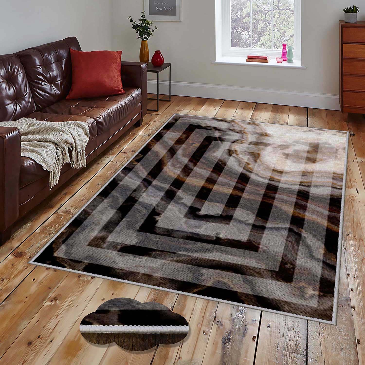 Teppichläufer Tarz 2378 Mehrfarben