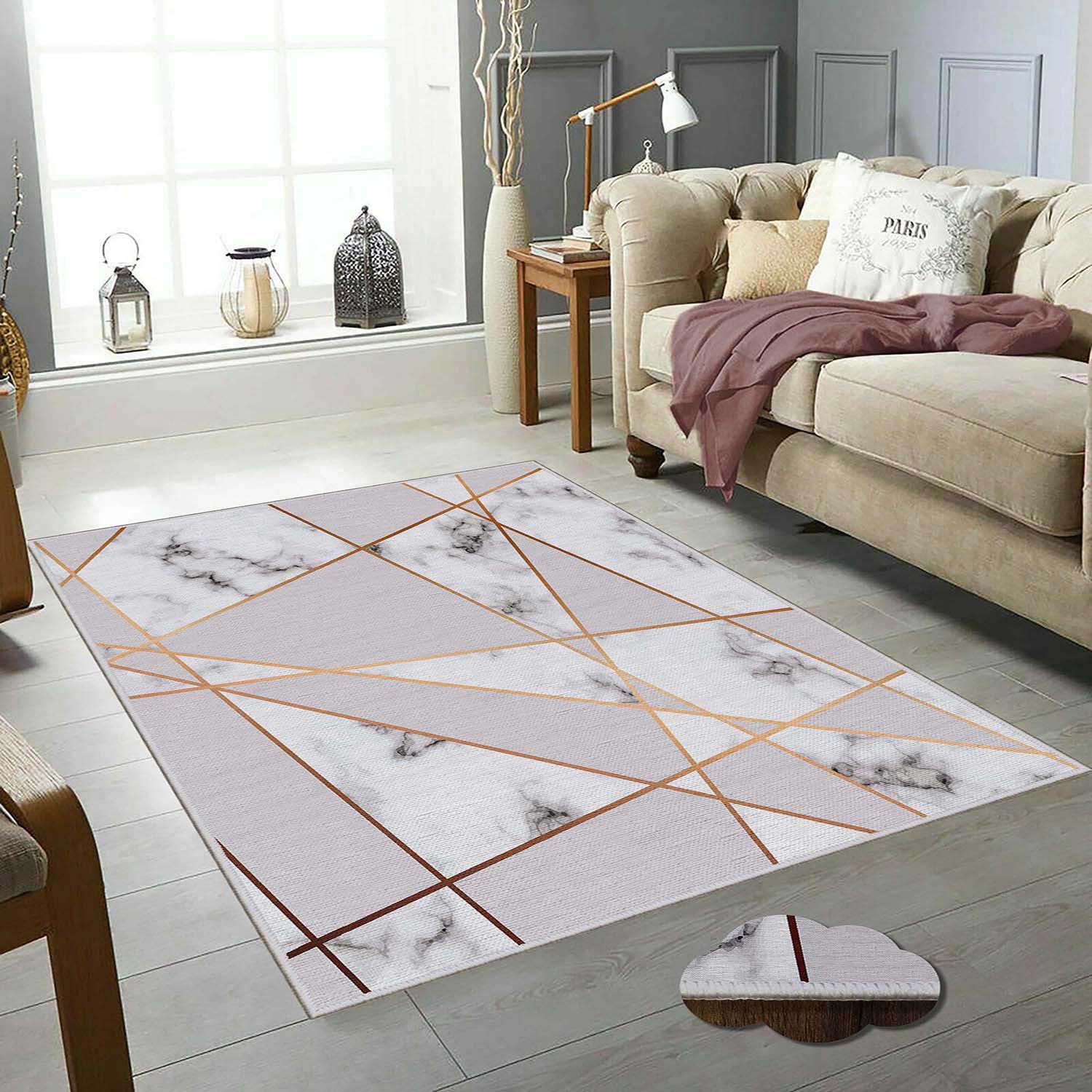 Teppichläufer Hippopte 329 Mehrfarben