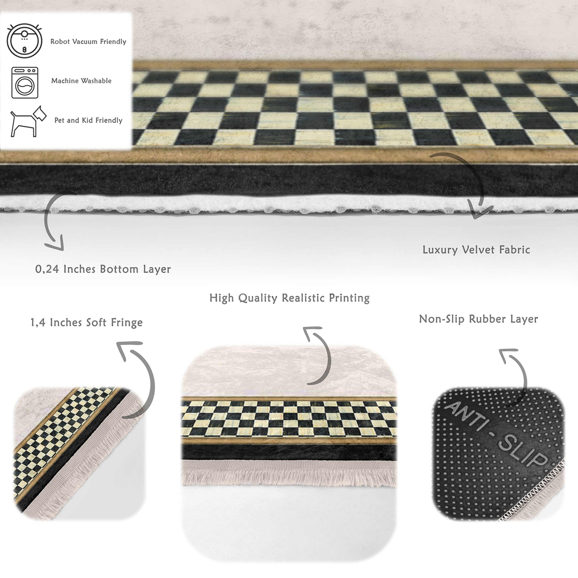 Teppich Halidik Deluxe-11002 Mehrfarben (2)