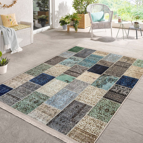 Teppich Halidik Deluxe-11166 Mehrfarben (1)