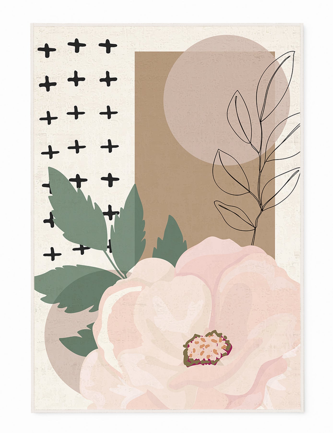 Teppichläufer Eraitly R20506 Mehrfarben (1)