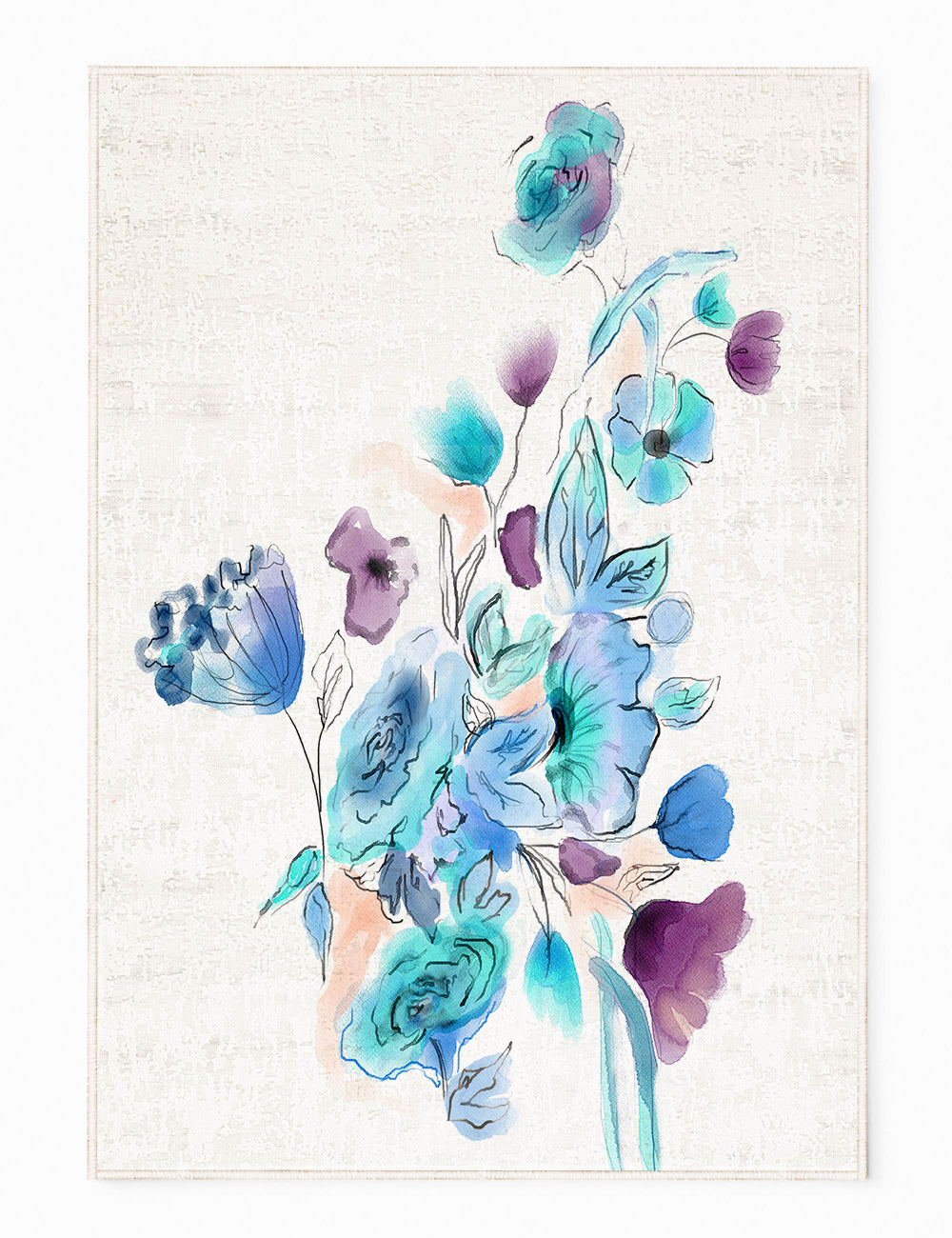 Teppichläufer Winter 106 Mehrfarben (1)