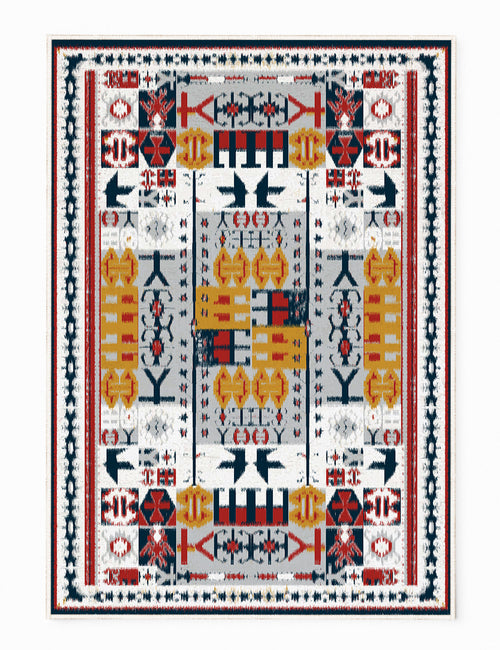 Teppichläufer Mesopotamia 147 Mehrfarben (1)