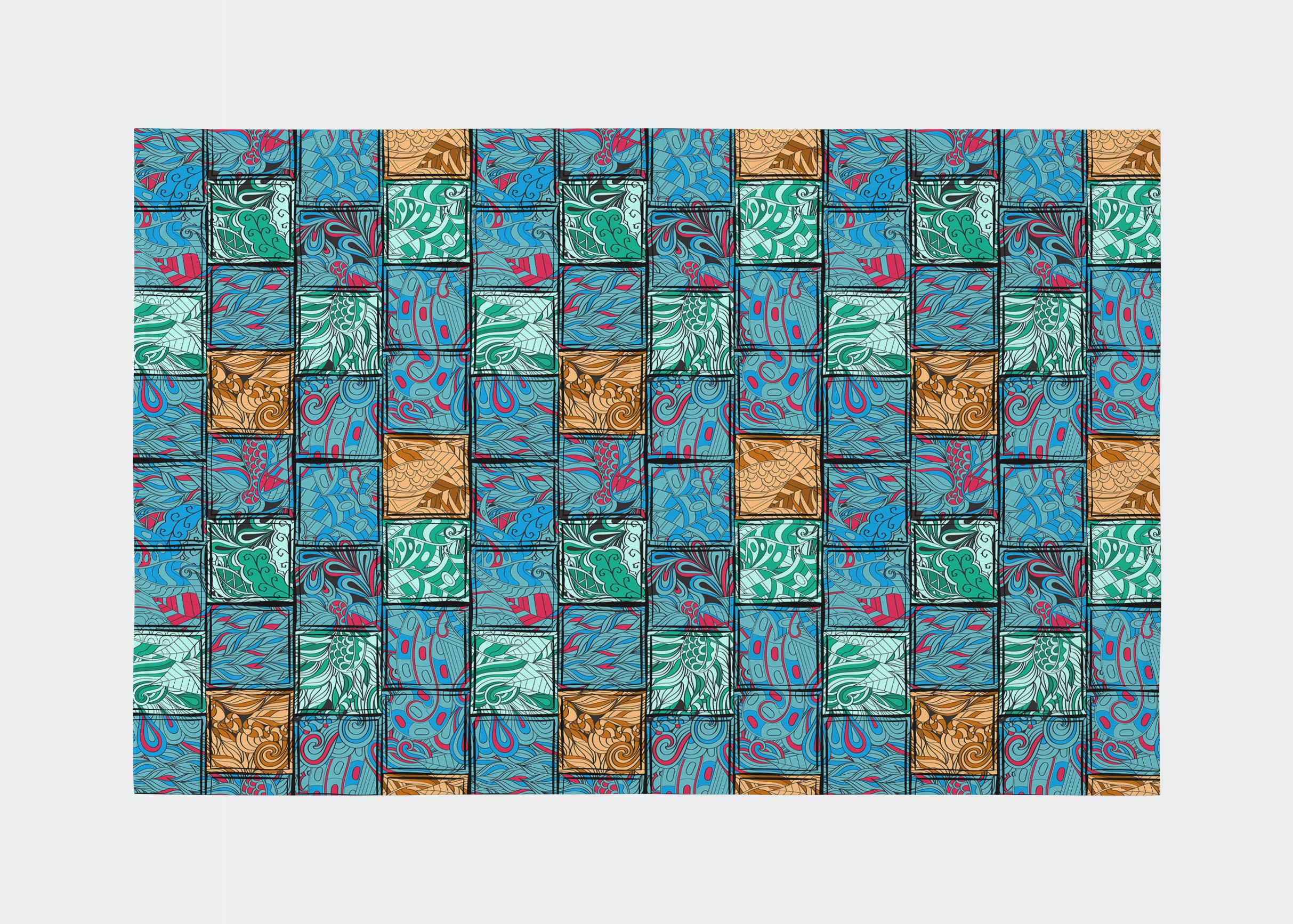 Teppichläufer Rugero 0063M Mehrfarben (1)