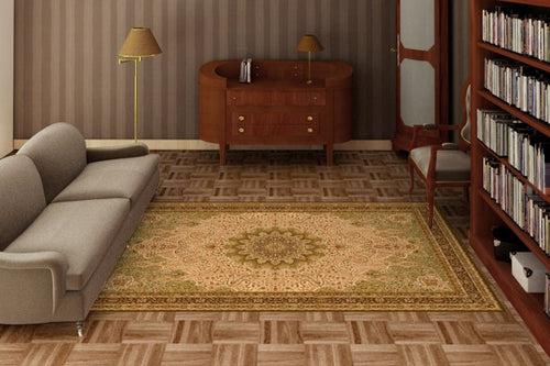 Teppich Wilton Namak Grün (1)