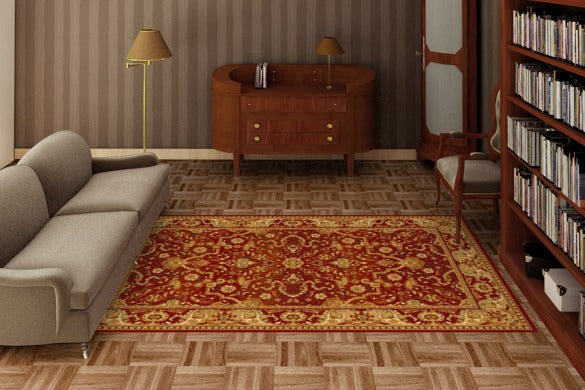 Teppich Wilton Rejent Ruby Burgund (2)