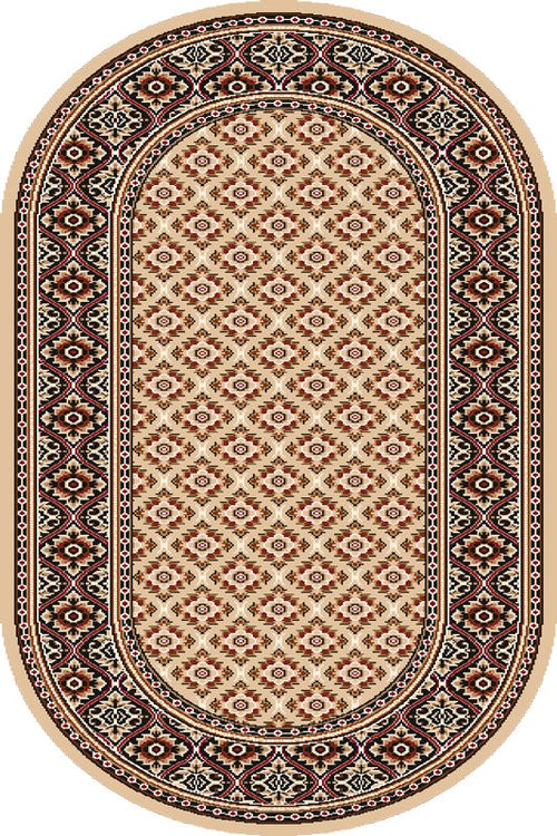 Teppich Wilton Apium Oval Beige