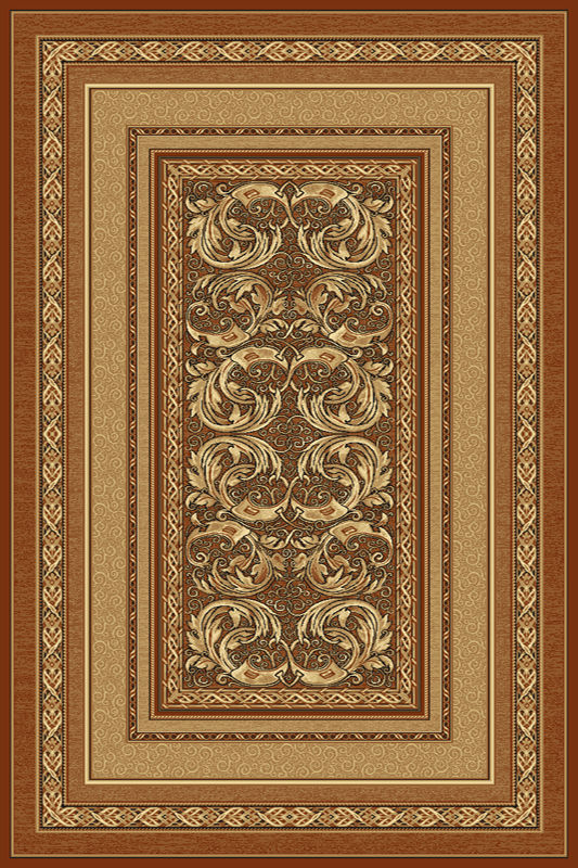 Teppich Wilton Aralia Braun