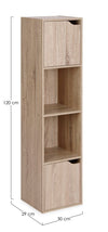 Highboard mit 2 türen Maelle I Eiche (6)
