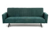 Schlafsofa 3-Sitzer, mit Samtstoff Armin Grün (3)