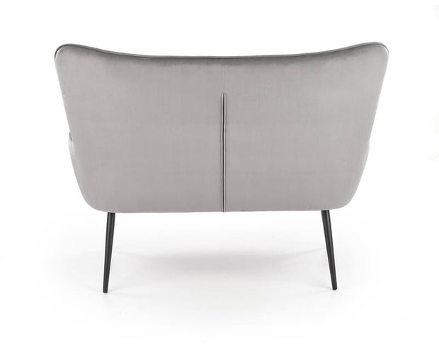 Sofa 2-Sitzer, mit Stoff Castiel XL Grau (6)