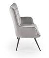 Sofa 2-Sitzer, mit Stoff Castiel XL Grau (5)