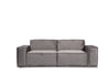 Sofa 2-Sitzer mit Stoff, Lego Grau (2)