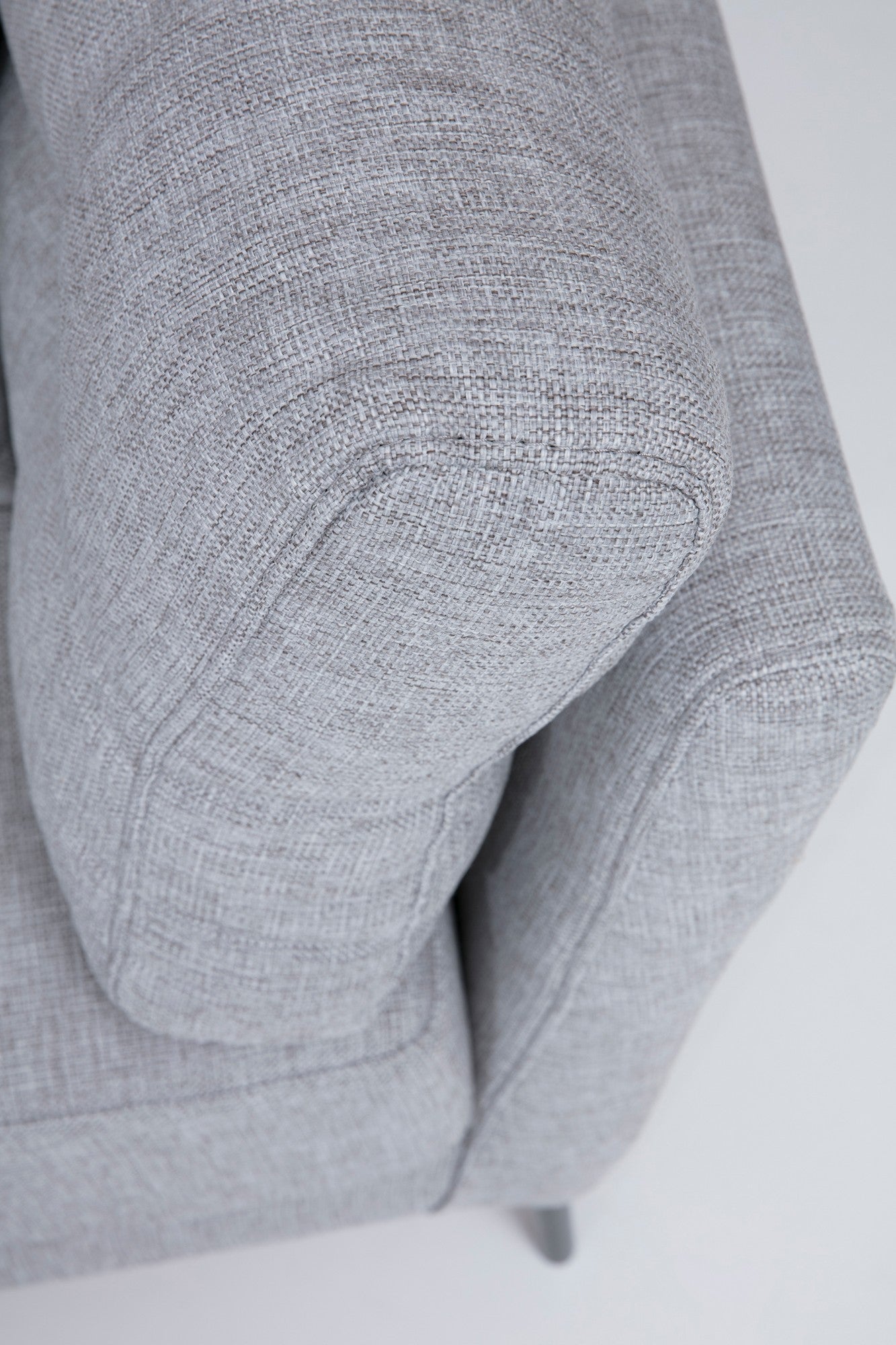 Sofa 3-Sitzer mit Stoff, Mapa Grau (1)