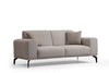 Sofa 2-Sitzer mit Stoff, Nikea Grau (3)