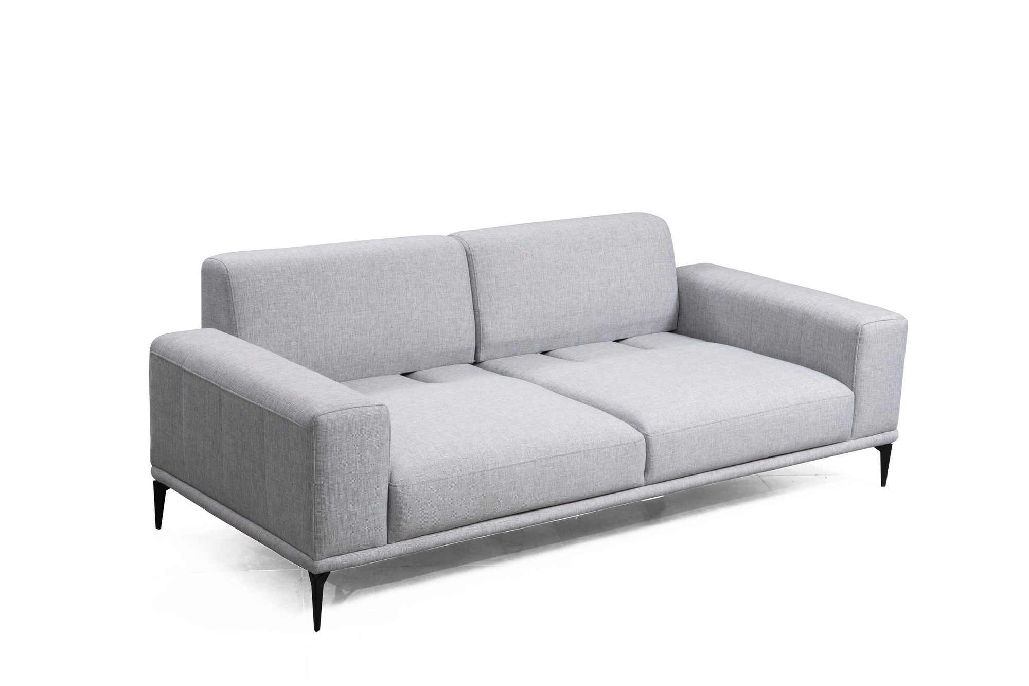 Sofa 3-Sitzer mit Stoff, Sevilla Grau (4)