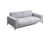 Sofa 3-Sitzer mit Stoff, Sevilla Grau (4)