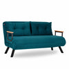 Schlafsofa 2-Sitzer mit Samtstoff, Sando Color (7)