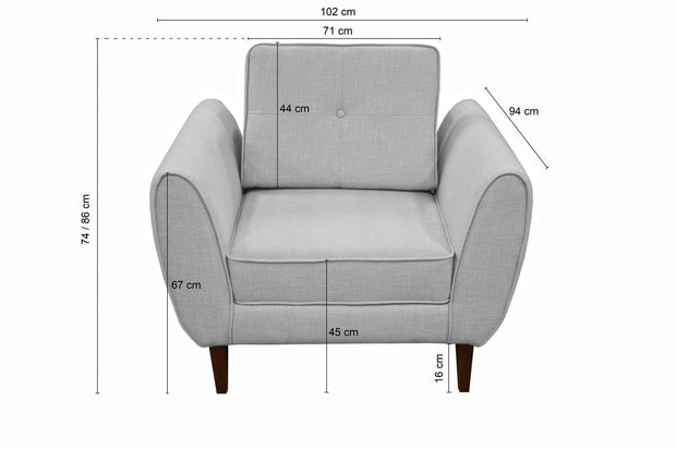 Sessel Cody Grau (2)