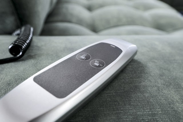 Ecksofa mit Chaiselongue Rechts, 4-Sitzer, Grada Grün (1)