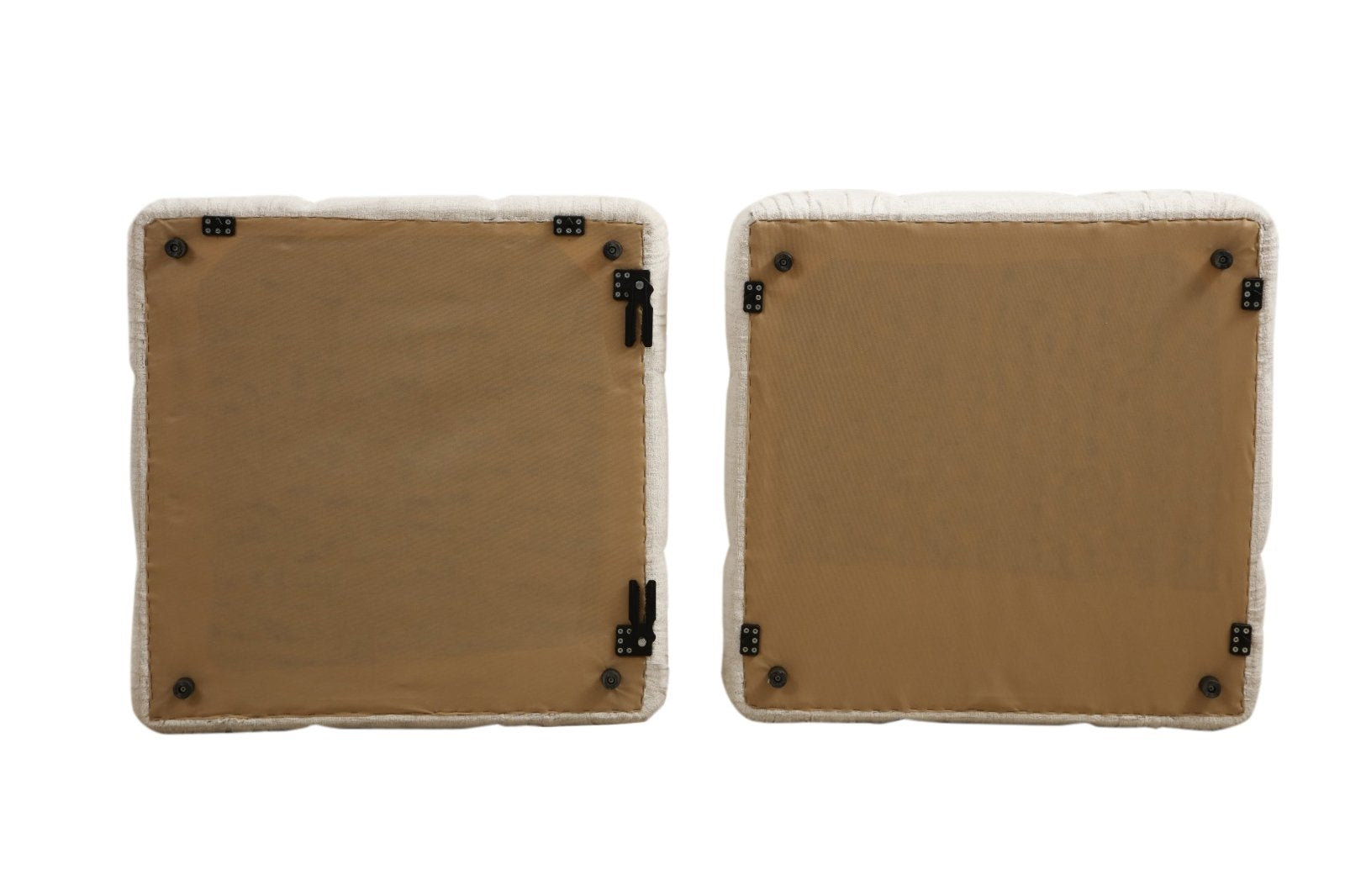 Ecksofa Modulares, 3-Sitzer, aus Samtstoff, Bubble Blau (7)