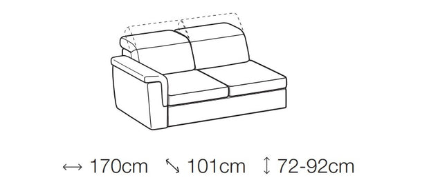 Ecksofa mit Chaiselongue Rechts, 4-Sitzer, Pier Creme (6)