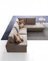Ecksofa mit Chaiselongue Rechts, 4-Sitzer, Voyo Braun (2)