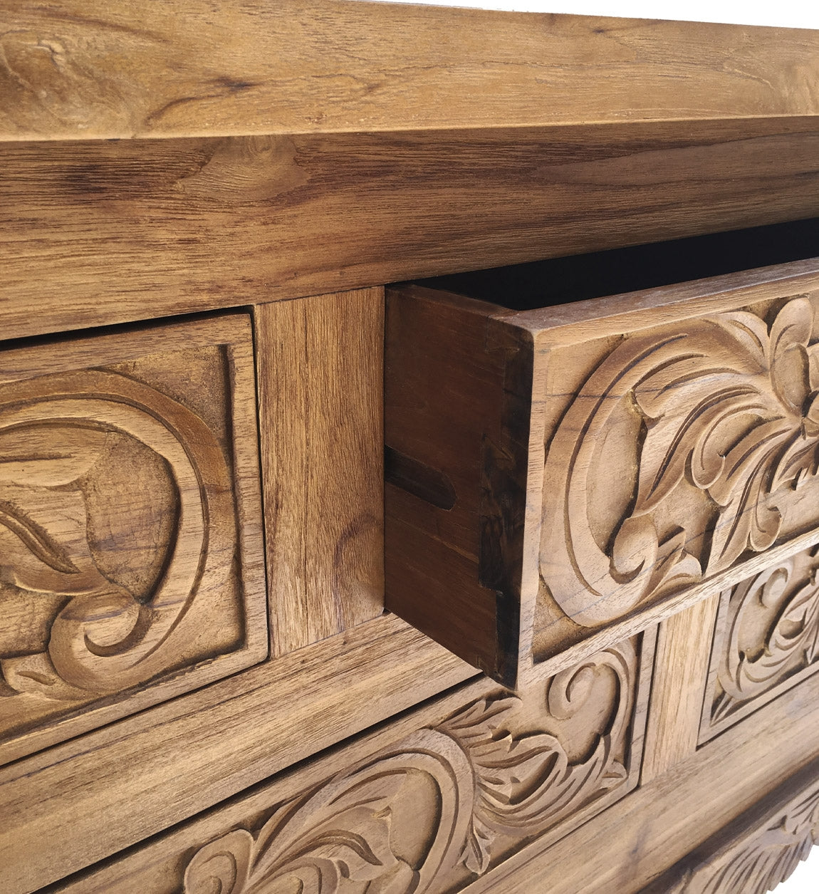 Sideboard mit 5 schubladen Ukir Eiche (2)
