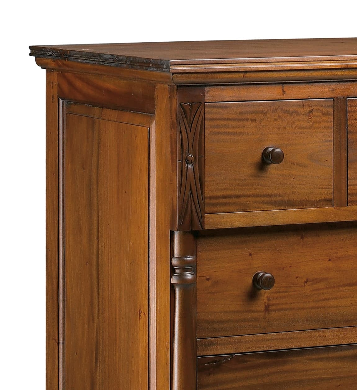 Sideboard mit 6 schubladen Vintage Nussbaum (1)