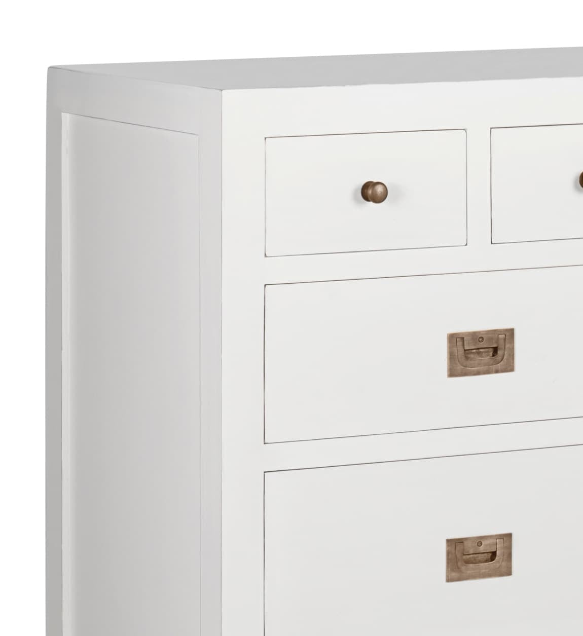 Sideboard mit 8 schubladen Everest Weiß (1)