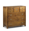 Sideboard mit 8 schubladen Star Small Nussbaum