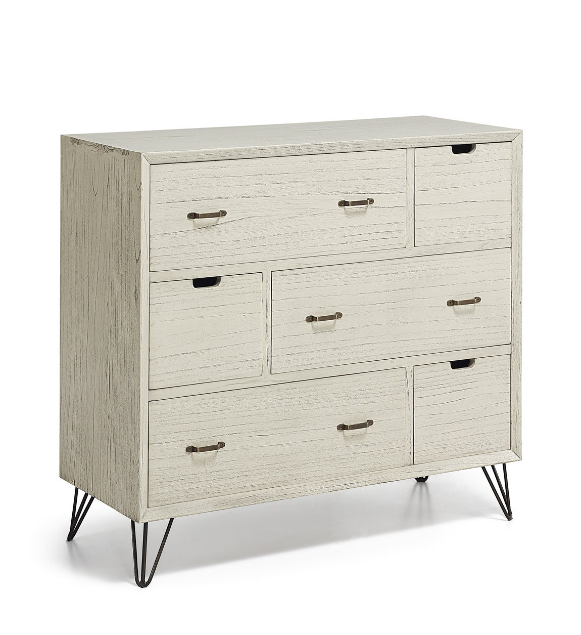 Sideboard mit 6 schubladen Muria Tall Eiche