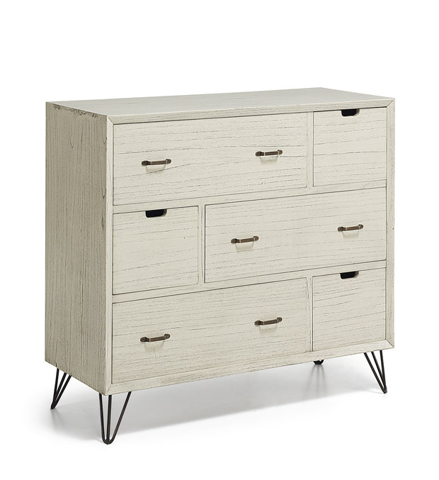 Sideboard mit 6 schubladen Muria Tall Eiche