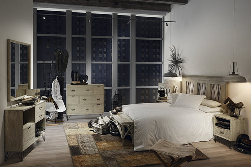 Sideboard mit 6 schubladen Muria Tall Eiche (1)