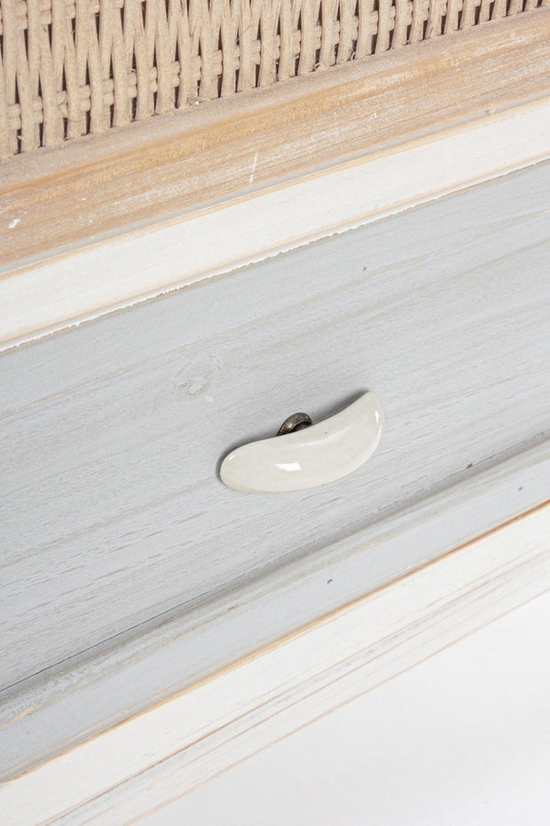 TV-Möbel mit 2 schubladen und 2 türen Clotilde Weiß (4)