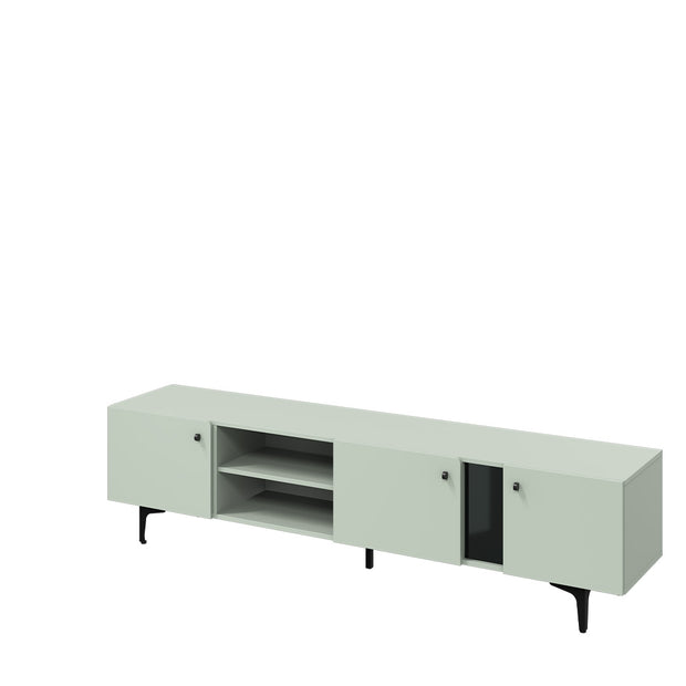 TV-Möbel mit 3 türen, Colours Small CS 05 Matte Grün (1)