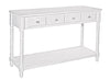 Konsolentisch mit 4 schubladen Blanc Weiß