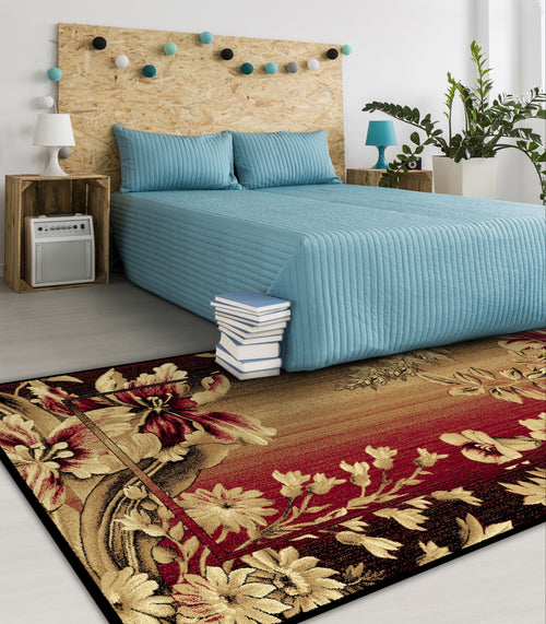 Teppich Wilton Datura O Bordeaux (1)