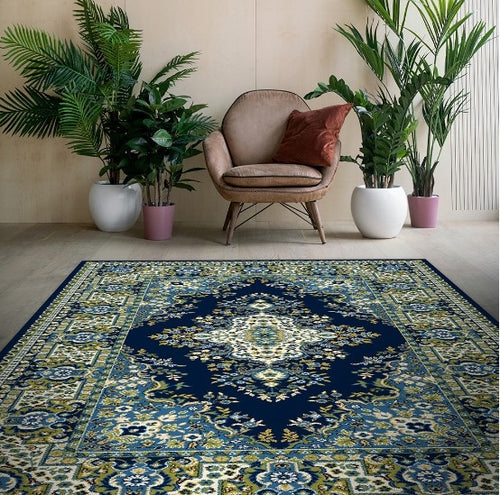 Teppich Wilton Fatima S Blau (1)