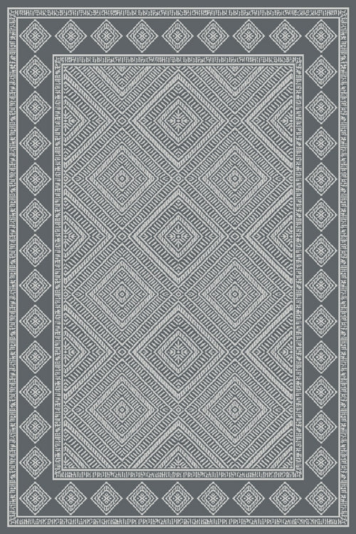 Teppich Wilton Iris Grau