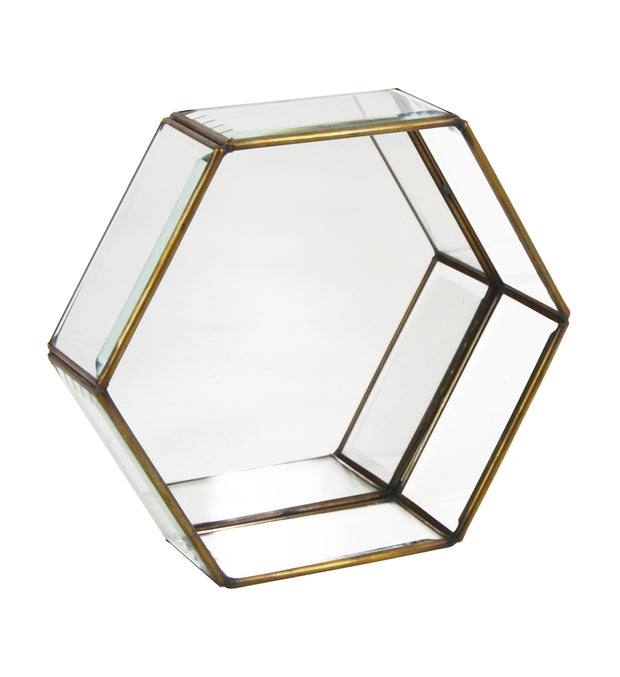 Aufbewahrungsbox Hexagonal Small Transparent (2)
