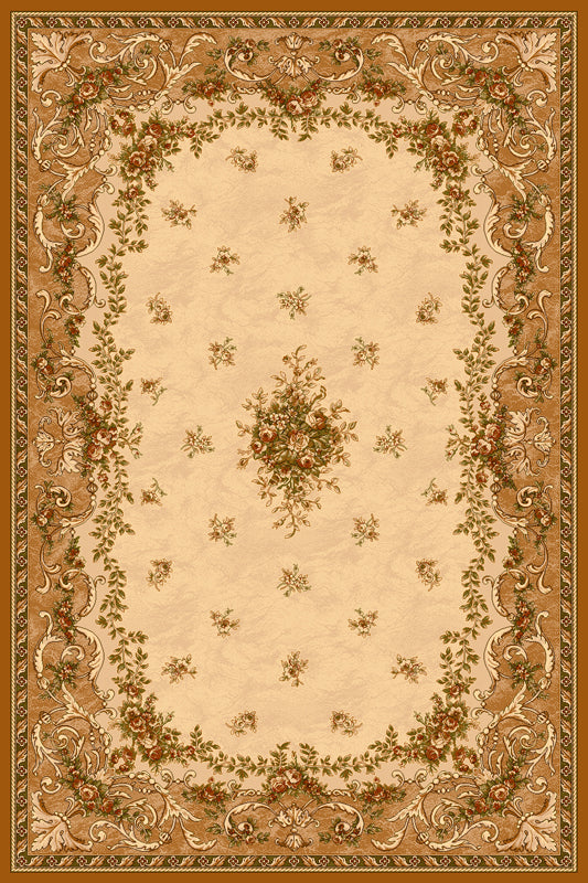 Teppich Wilton Dafne Sahara Oval Beige