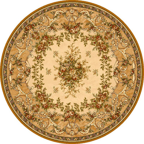 Teppich Wilton Dafne Sahara Round Beige