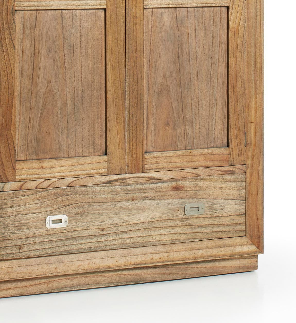 Kleiderschrank mit 1 schublad und 2 türen Merapi Natürlich (5)