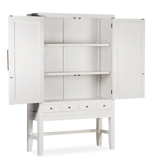 Kleiderschrank mit 4 schubladen und 2 türen Everest Weiß (1)