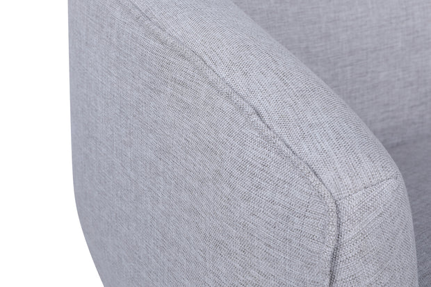 Sessel mit Stoff Bony Grau (6)