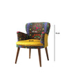 Sessel mit Stoff Etnik Mehrfarben (3)