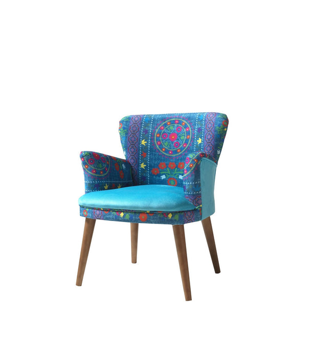 Sessel mit Stoff Etnik Mehrfarben (4)