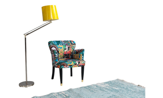 Sessel mit Stoff Frida Mehrfarben (2)