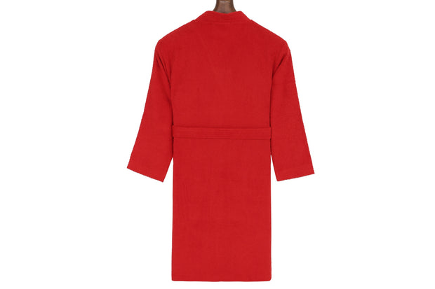 Damen-Bademantel Baumwolle Smart Rot, S / M (3)